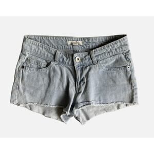 Forever 21 Juniors Size 24 Light Blue Denim Jean Shorts